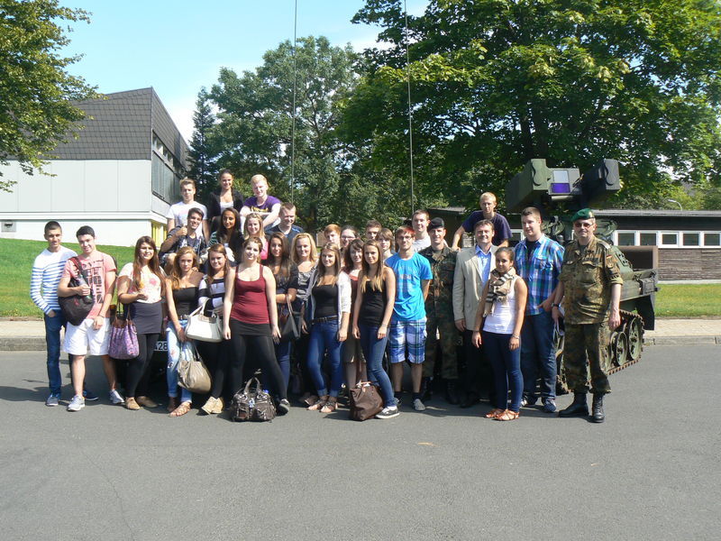 Ausflug zum Jägerregiment