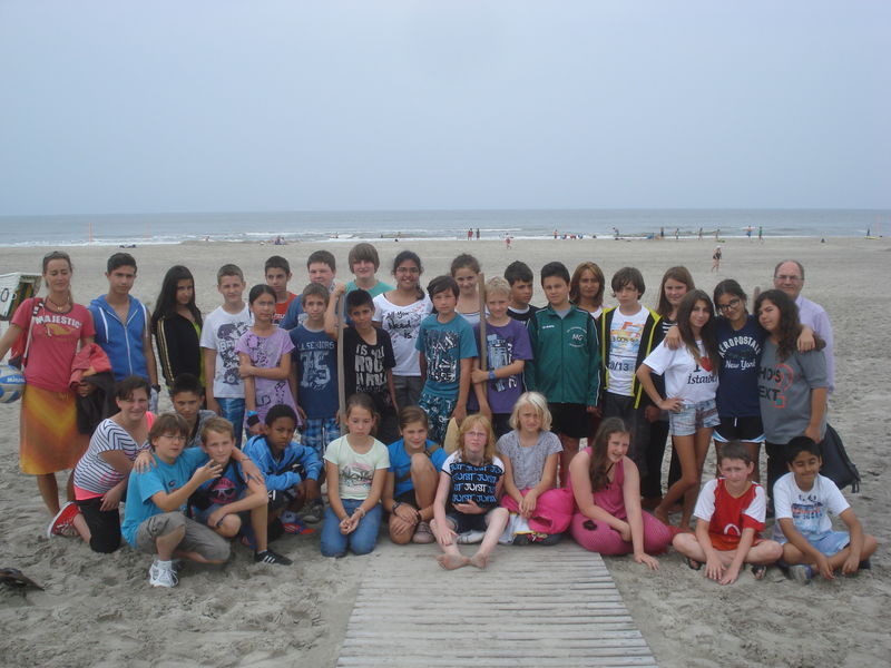 Gruppenbild auf der Ostfriesischen Indel Juist