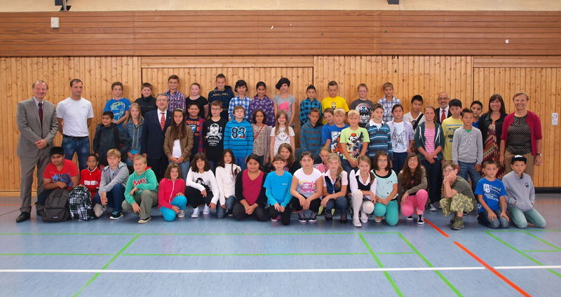 5. Jahrgang der Mittelstufenschule an der Solgrabenschule