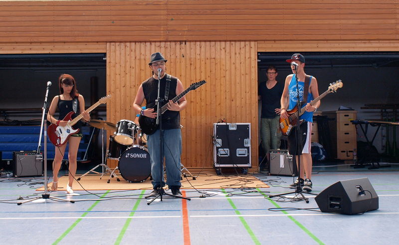 Musikpräsentation in der Stadtschule am Solgraben